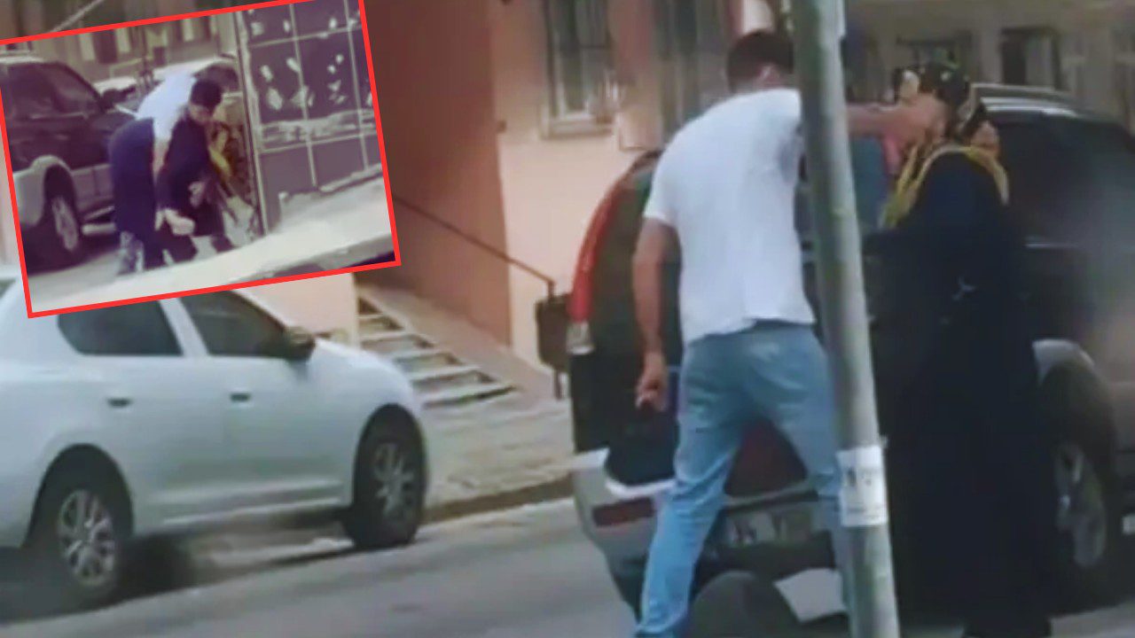 Sultangazi’de Dehşet Anları: Annesini Sokak Ortasında Darbetti, Herkes İzledi