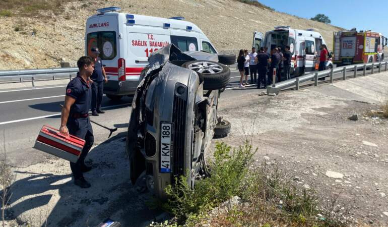 Takla Atan Otomobilden Mucizevi Kurtuluş