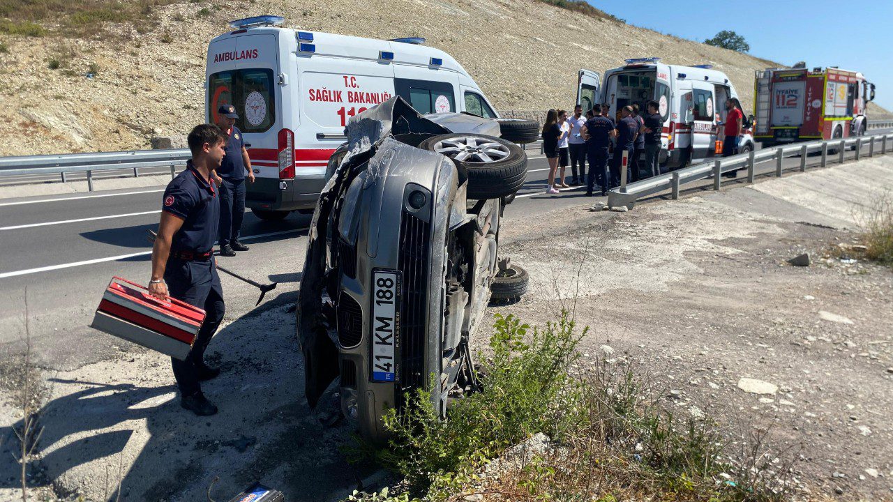 Takla Atan Otomobilden Mucizevi Kurtuluş