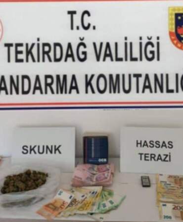 Tekirdağ’da Uyuşturucuya Operasyonu: 6 Kişiye İşlem