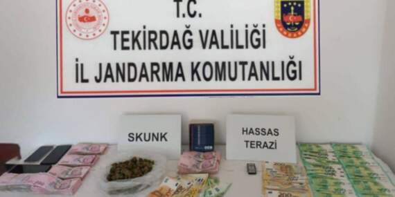 Tekirdağ’da Uyuşturucuya Operasyonu: 6 Kişiye İşlem