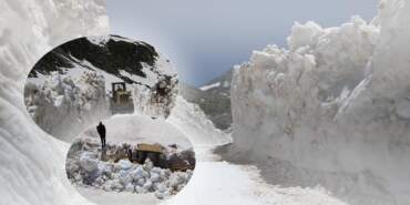 Türkiye’de İki Mevsim Bir Arada! Tüm Ülke Kavrulurken O il Karla Mücadele Ediyor