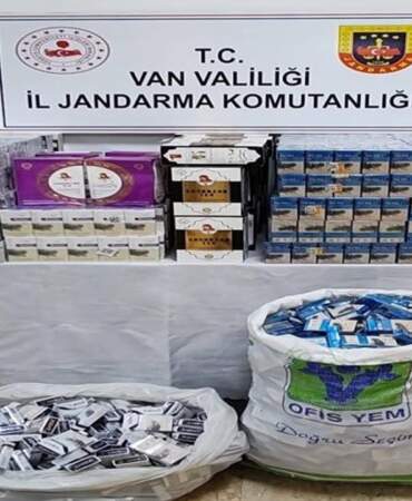 Van’da Gümrük Kaçakçılarına Operasyon