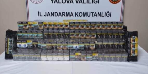 Yalova’da Kaçak Sigara Operasyonu: Bir Kişi Gözaltında