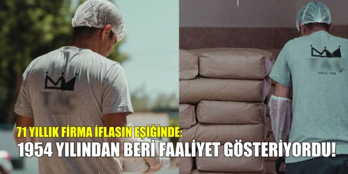 Türkiye'nin 71 yıllık firması iflasın eşiğinde! Konkordato ilan etti: 1954'ten beri faaliyet gösteriyordu