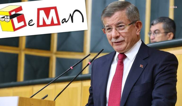 Davutoğlu’ndan Leman karikatürüne sert tepki: İnançlara hakaret, toplumsal barışı hedef alıyor