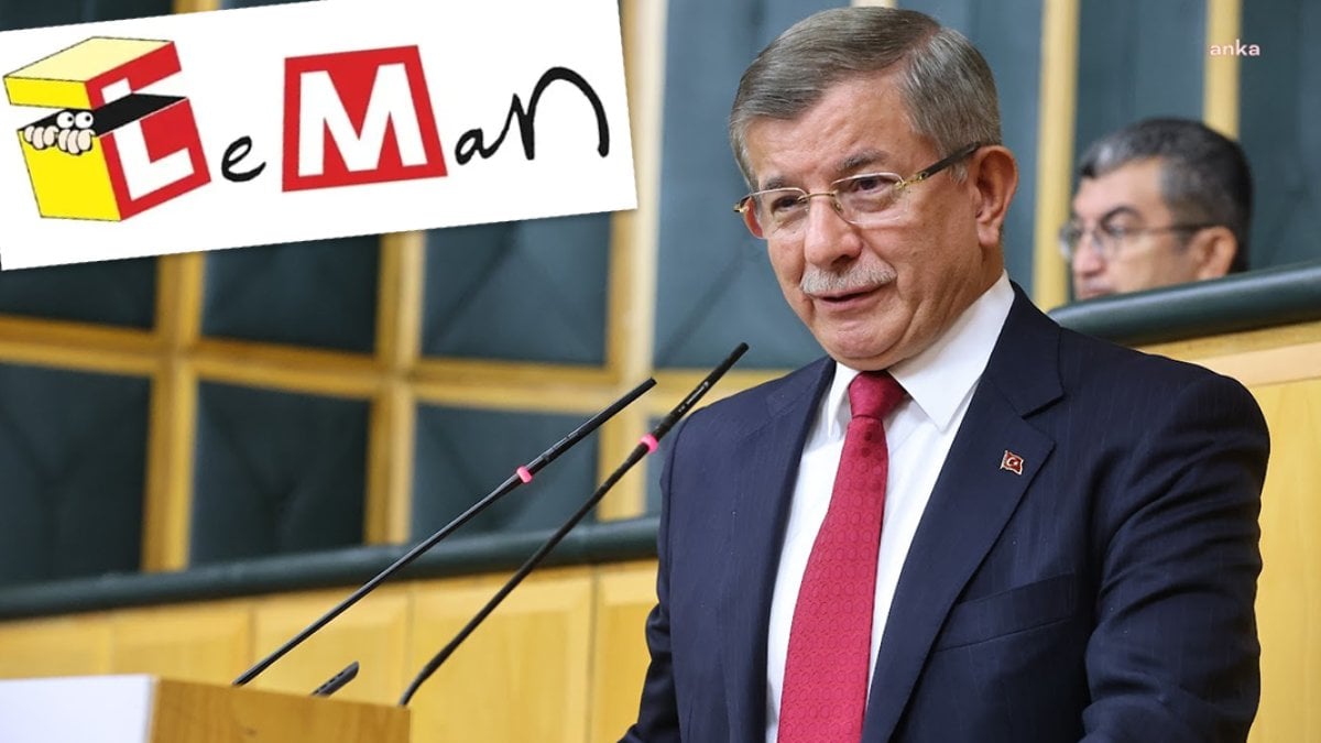 Davutoğlu’ndan Leman karikatürüne sert tepki: İnançlara hakaret, toplumsal barışı hedef alıyor
