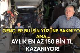 Ayda en az 100 bin TL kazanıyor! 60 yıllık baba mesleği: Çırak gelmiyor ama bu işte çok para var