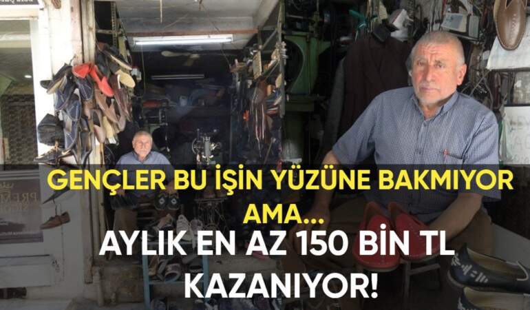 Ayda en az 100 bin TL kazanıyor! 60 yıllık baba mesleği: Çırak gelmiyor ama bu işte çok para var