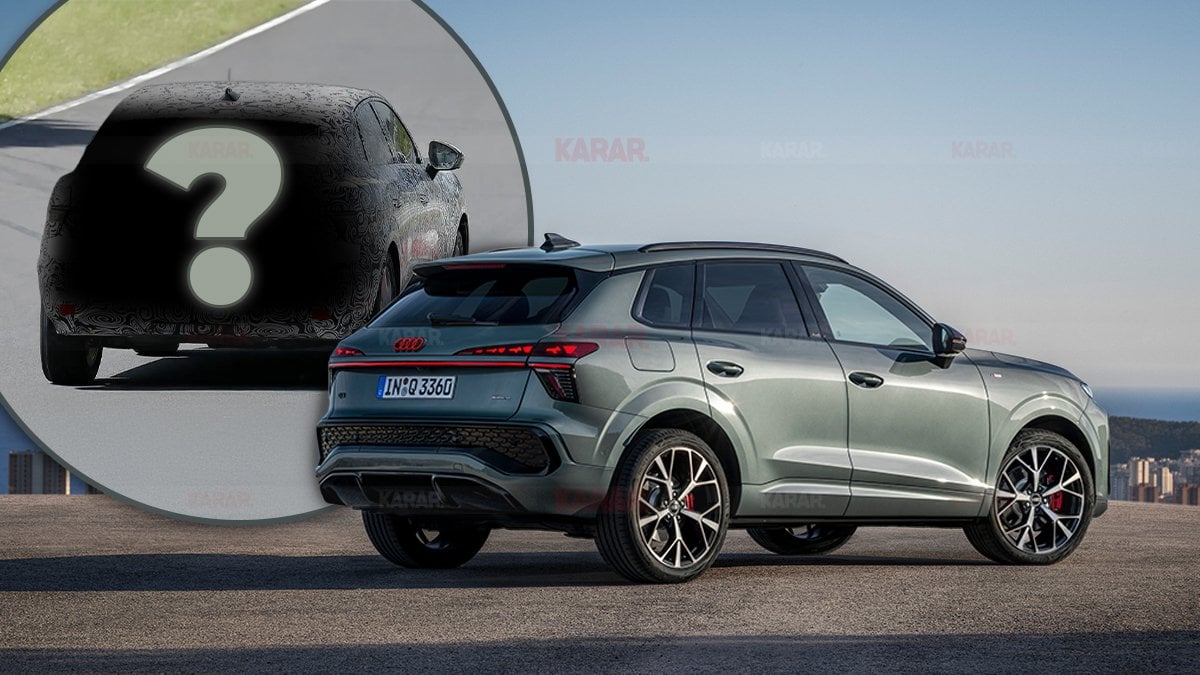 Yeni Audi Q3 Sportback 2026 kameralarda! 119 km elektrikli menzili olacak