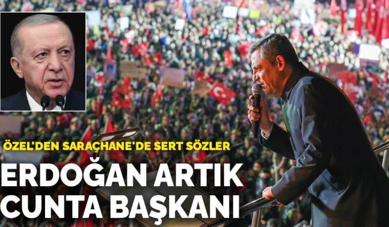 Özel: Erdoğan artık cumhurbaşkanı değil, cunta başkanı