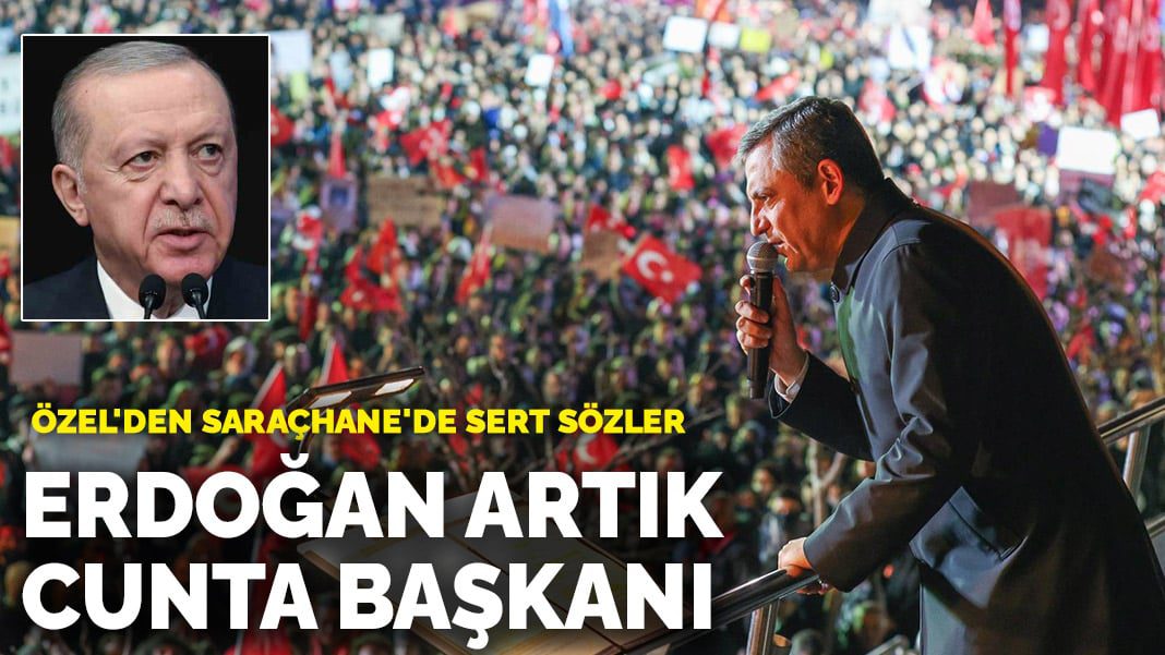 Özel: Erdoğan artık cumhurbaşkanı değil, cunta başkanı