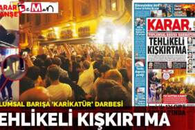 Toplumsal barışa ‘karikatür’ darbesi: Tehlikeli kışkırtma