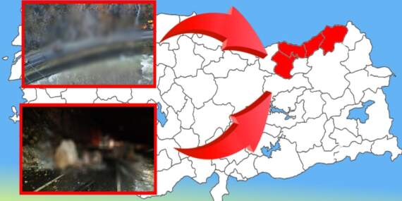 Karadeniz’de alarm verildi! Ulaşımda güvenlik riski: Gümüşhane, Trabzon, Rize, Artvin güzergahlarını kullananlar dikkat