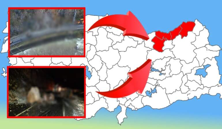 Karadeniz’de alarm verildi! Ulaşımda güvenlik riski: Gümüşhane, Trabzon, Rize, Artvin güzergahlarını kullananlar dikkat