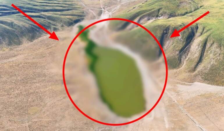 Nemrut’un kalbi olarak biliniyordu! Kuraklık orayı da etkiledi: Geçen yıl tamamen doluydu