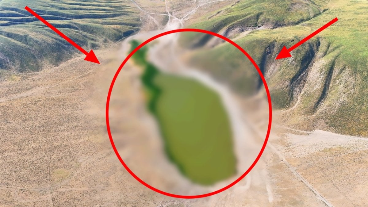 Nemrut’un kalbi olarak biliniyordu! Kuraklık orayı da etkiledi: Geçen yıl tamamen doluydu