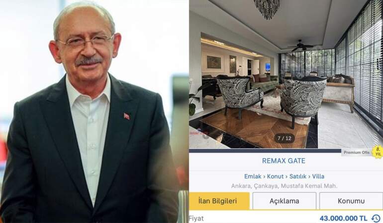Kılıçdaroğlu’nun ofisi satışa çıkarıldı