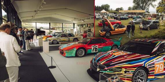 BMW Art Car World Tour İsveç’te: Efsaneler dünyayı gezmeye devam ediyor
