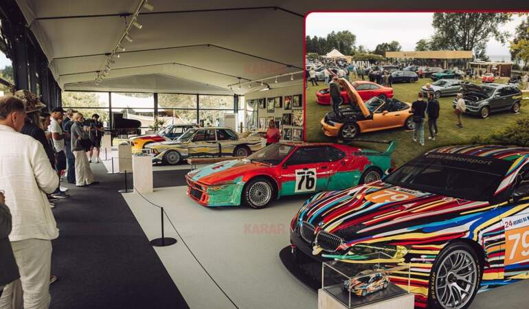 BMW Art Car World Tour İsveç’te: Efsaneler dünyayı gezmeye devam ediyor