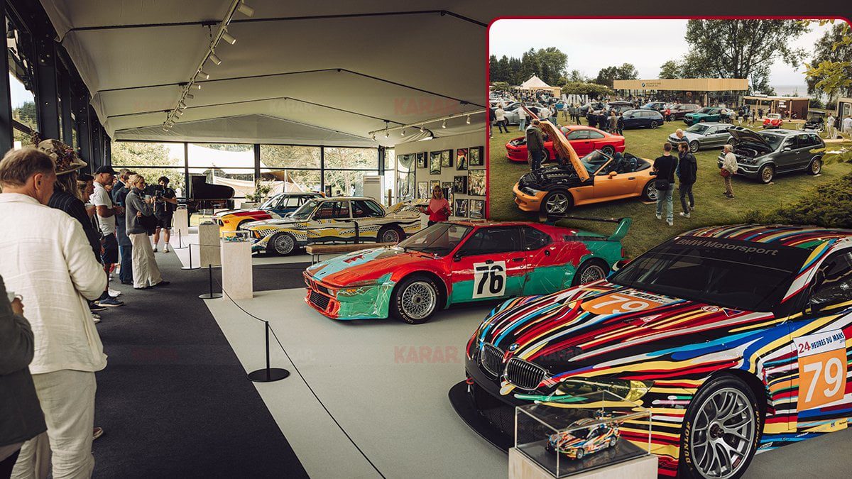 BMW Art Car World Tour İsveç’te: Efsaneler dünyayı gezmeye devam ediyor