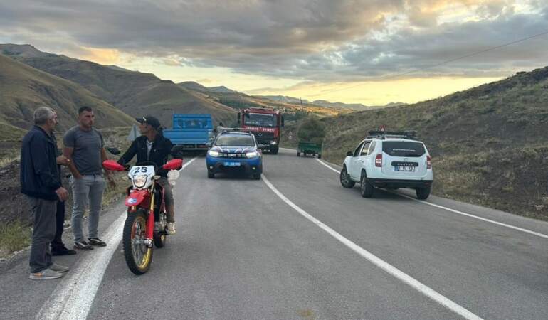 Bayburt-Erzurum sınırında jet düştü: Ekipler sevk edildi