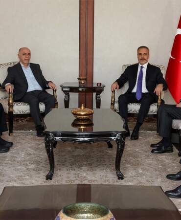 Bakan Fidan Ankara’da Hamas heyetiyle görüştü