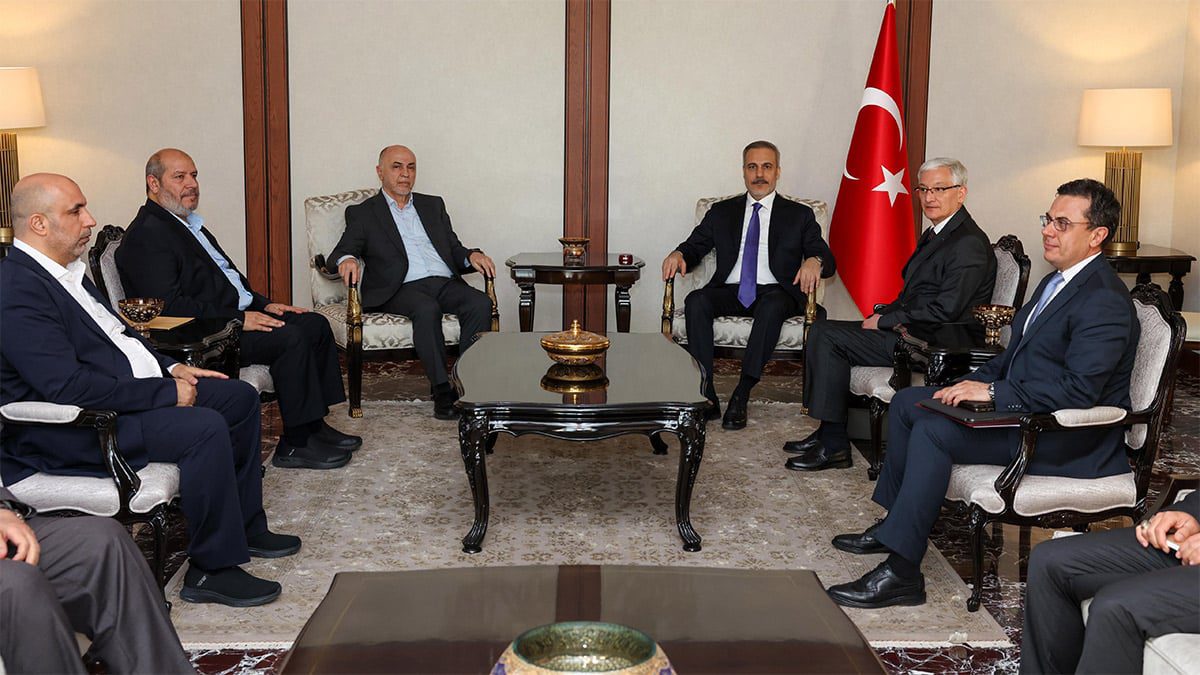 Bakan Fidan Ankara’da Hamas heyetiyle görüştü