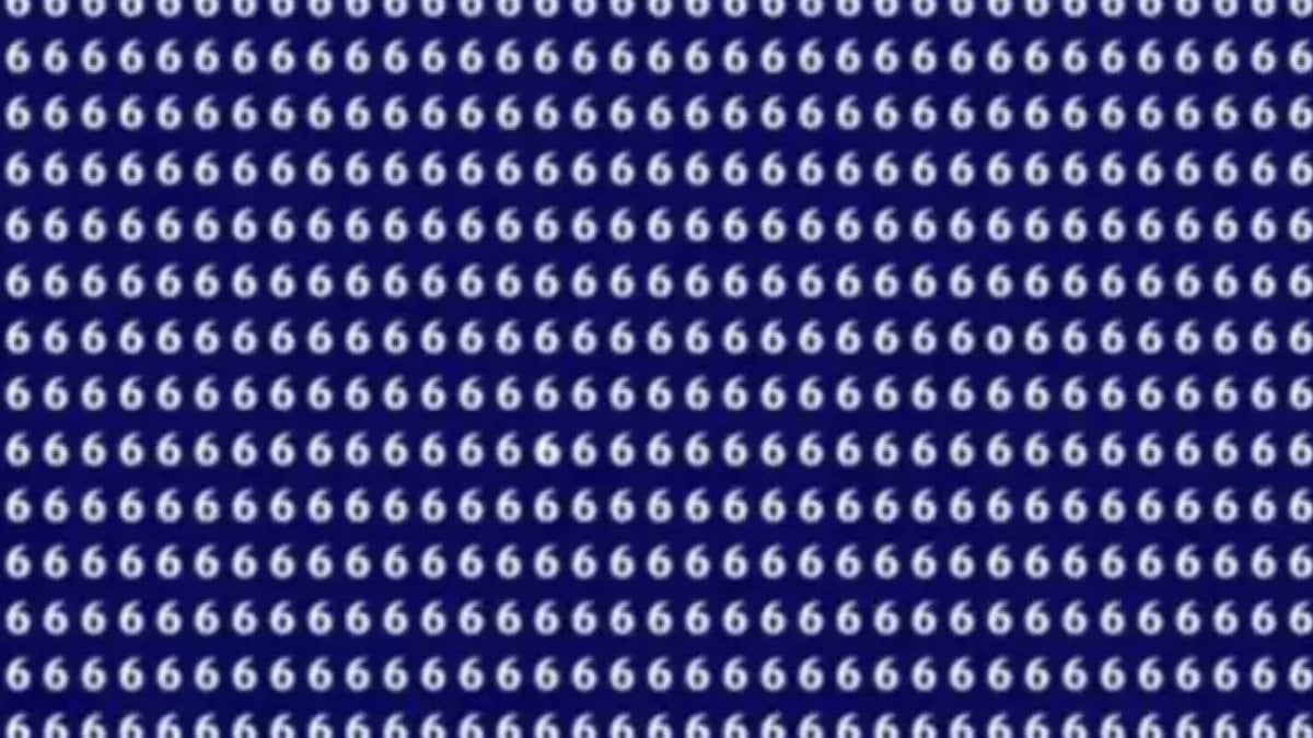 Çözerken gözleriniz şaşı olacak! 6 sayılarının arasındaki kaçağı görmek zamanınızı alıyor