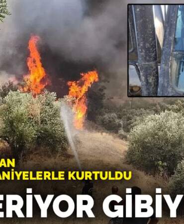 Hatay’daki orman yangınından saniyelerle kurtuldu: Etim eriyor gibiydi