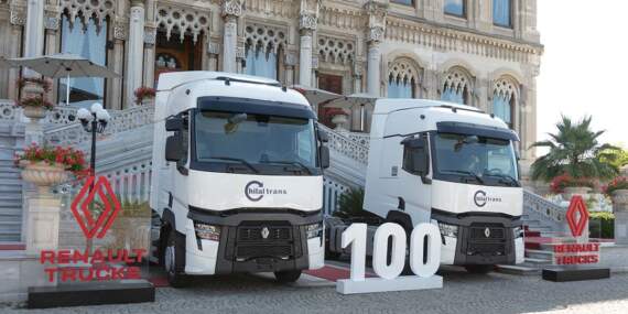 100 Yeni Renault Trucks T 480 Çekici, Hilal Trans Filosuna Katıldı: 200 Araçlık Güçlü İş Birliği!