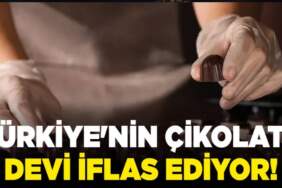 Ülker markasının ortaklarından biriydi: Türkiye’nin çikolata devi iflas bayrağını çekti!