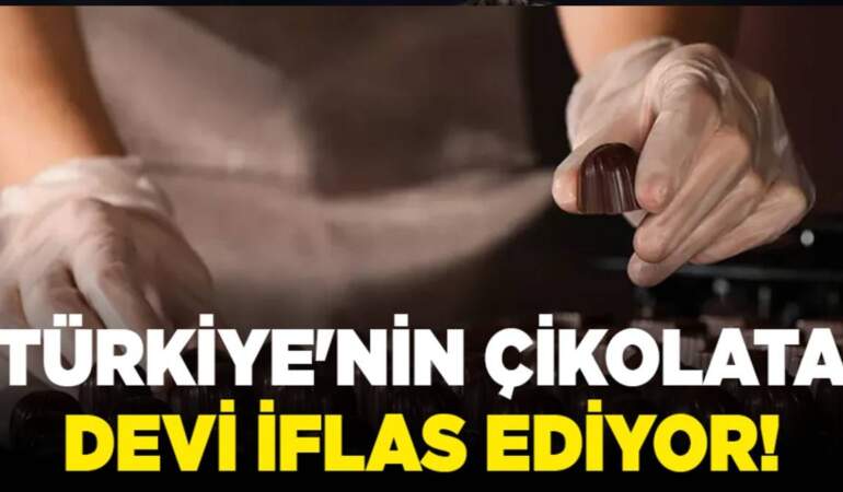 Ülker markasının ortaklarından biriydi: Türkiye’nin çikolata devi iflas bayrağını çekti!