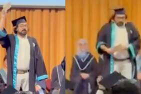 Boğaziçi’nde mezuniyet törenine damga vuran protesto! Diplomasını yırttı attı: “Bu istibdat rejiminin diploması hükümsüzdür”