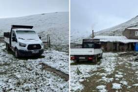 Doğu Karadeniz’de akılalmaz olay! Yazın ortasında lapa lapa kar yağdı, her yer bembeyaz oldu!
