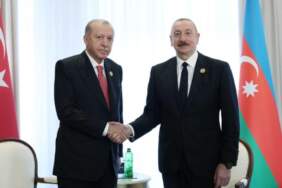 Erdoğan Azerbaycan Cumhurbaşkanı Aliyev ile görüştü