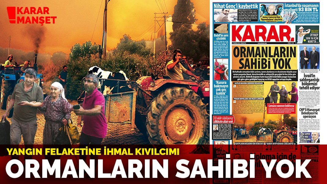 Ormanların sahibi yok