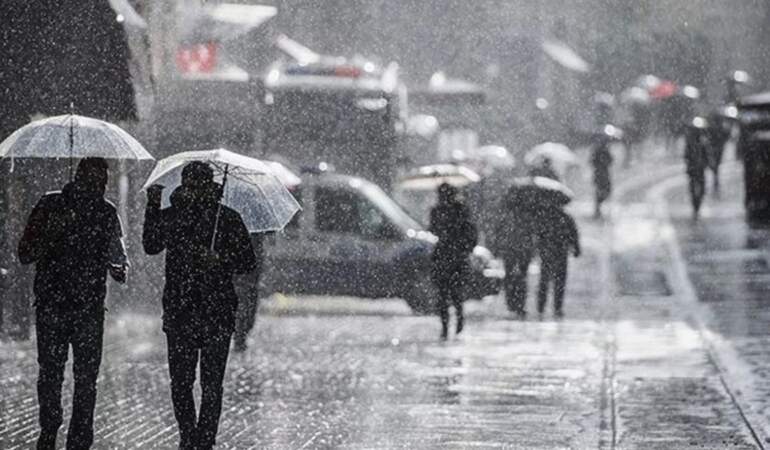 Meteoroloji’den 7 il için ‘sağanak’ uyarısı