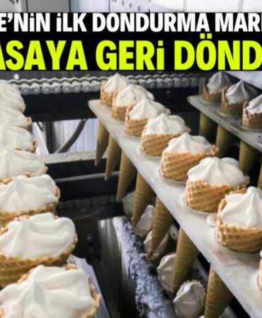 Türkiye’nin ilk dondurma markası piyasalara geri döndü! İflasın kıyısından döndü