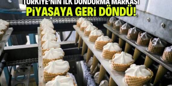 Türkiye’nin ilk dondurma markası piyasalara geri döndü! İflasın kıyısından döndü