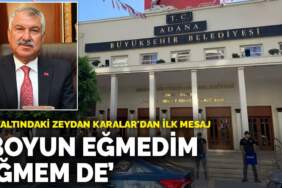 Gözaltındaki Zeydan Karalar’dan ilk mesaj: Boyun eğmedim, eğmem de