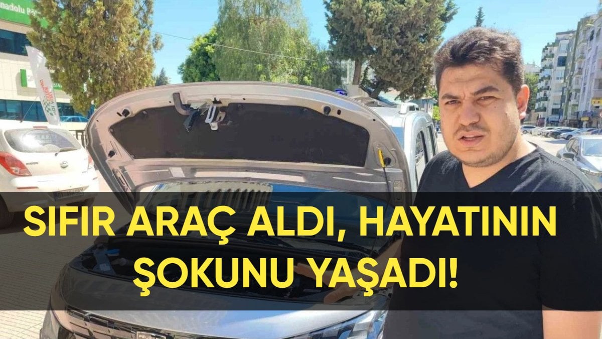 Mersin’de bayiden sıfır araç aldı, hayatının şokunu yaşadı! Kaput ‘sök-tak’ çıktı: Değişim talebi yargıya taşındı