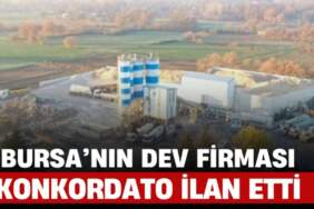 TOGG’un Gemlik’teki tesisi için üretim yapıyordu: Bursa’nın beton devi konkordato ilan etti!