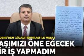 Tutdere’den gözaltı sonrası ilk mesaj: Başımızı öne eğecek bir iş yapmadım
