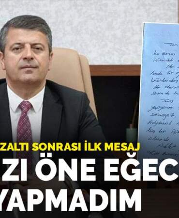 Tutdere’den gözaltı sonrası ilk mesaj: Başımızı öne eğecek bir iş yapmadım