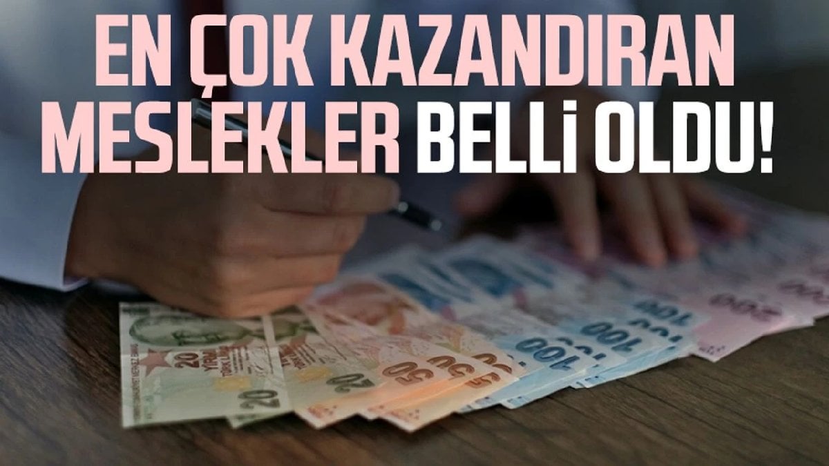 Kısa yoldan kazanç sağlamak isteyenler buraya! En çok kazandıran meslekler belli oldu: 1 Yılda zengin ediyor…