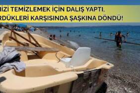 Denizin dibine daldı, gördüğü karşısında şoke oldu! Antalya’da gizemli batık: Hemen polise haber verdi