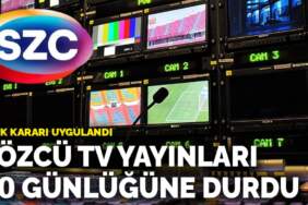 RTÜK kararı uygulandı! Sözcü TV yayınları 10 günlüğüne durdu