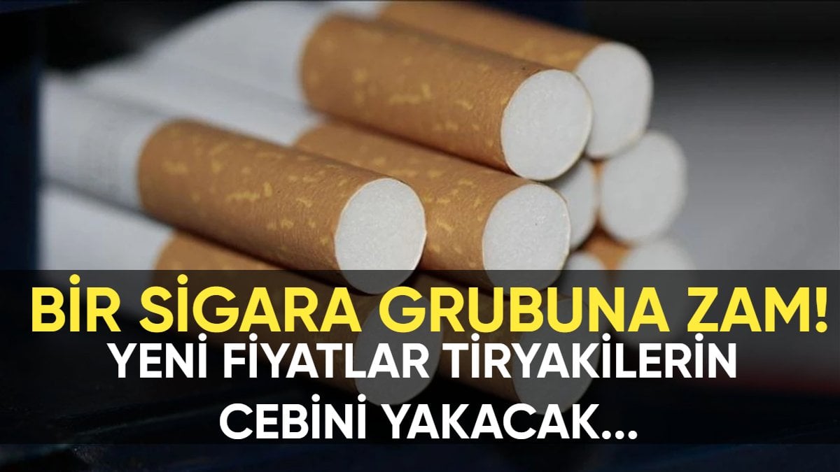 O sigara grubuna dev zam! Tiryakileri üzecek: 5 TL’lik zam yapıldı! O sigara 94 liraya yükseldi