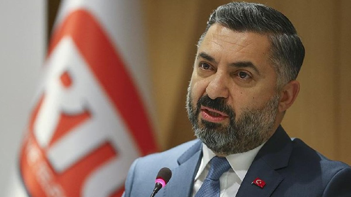 RTÜK Başkanı Şahin’den yayın cezalarına ilişkin açıklama
